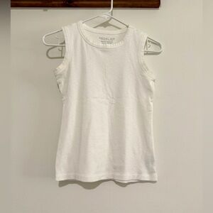 Rachel Zoe Classic White Tank Top